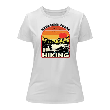 Explore More Hiking T-Shirt for Women
